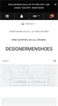 Mobile Screenshot of designermenshoes.com